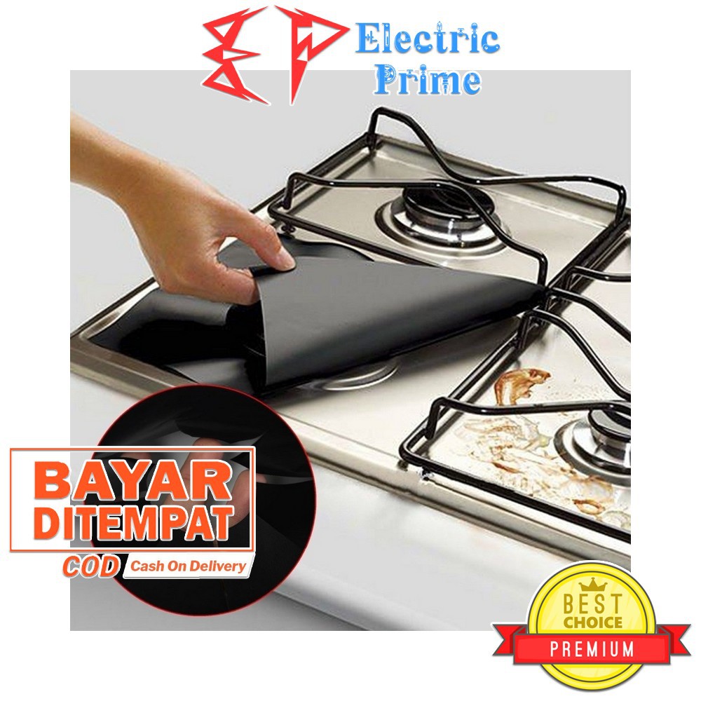 Serat Kompor Gas Pelindung Noda Masakan Alat Dapur Cover Liner Mat Pad Home Kitchen Tools