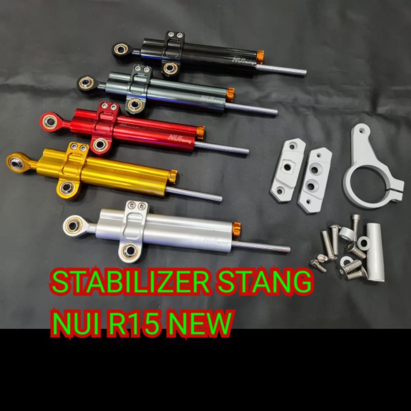 Variasi motor Stabilizer stang R25/ mt25 Ninja 250 old/ninja 250/R15 vva/vixion new/vixion r
