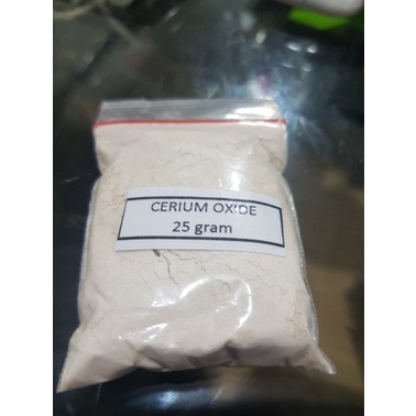 25G cerium oxide ce02 penghilang baret dan jamur kaca 25gram CE 02 o2