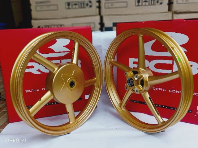 VELG RACING RCB SP522 VARIO 110 125 150 BEAT SCOOPY GENIO MIO FINO MIO J XEON M3 SOUL GT FREEGO MIO Z MIO GEAR FAZZIO PALANG 5 RING 14 DAN 17 Original