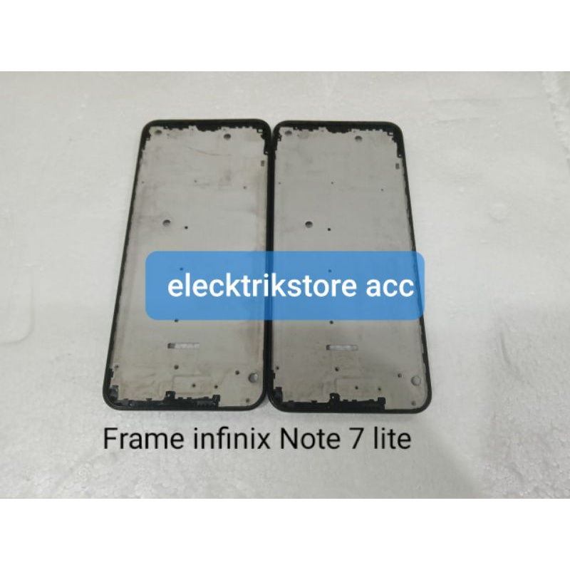 Frame tulang tengah tatakan lcd infinix Note 7 lite