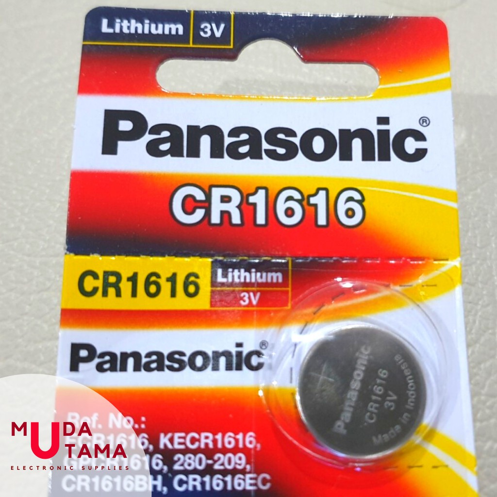 Baterai Jam - Battery Jam 1616 - Baterai CR 1616 PANASONIC ORIGINAL