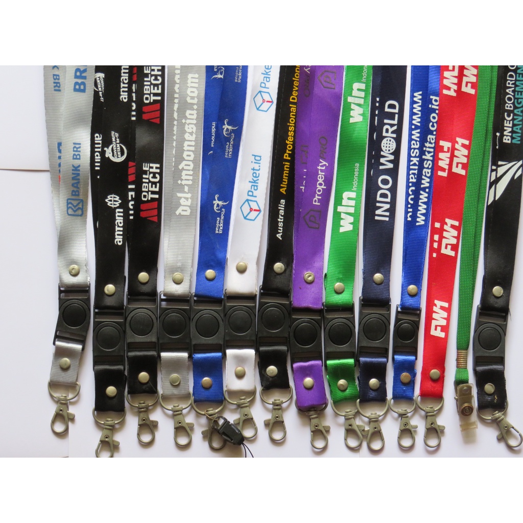 

Tali lanyard promosi/tali nametag/tali id card