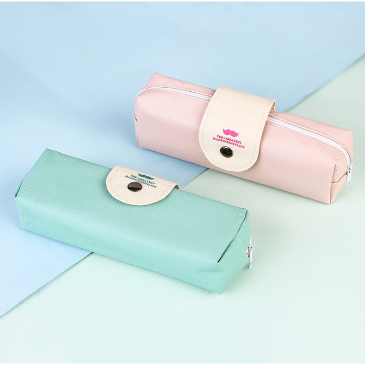 KOTAK PENSIL SIMPLE HAPPINESS LIFE / KOTAK PULPEN / TEMPAT ALAT TULIS BS-5