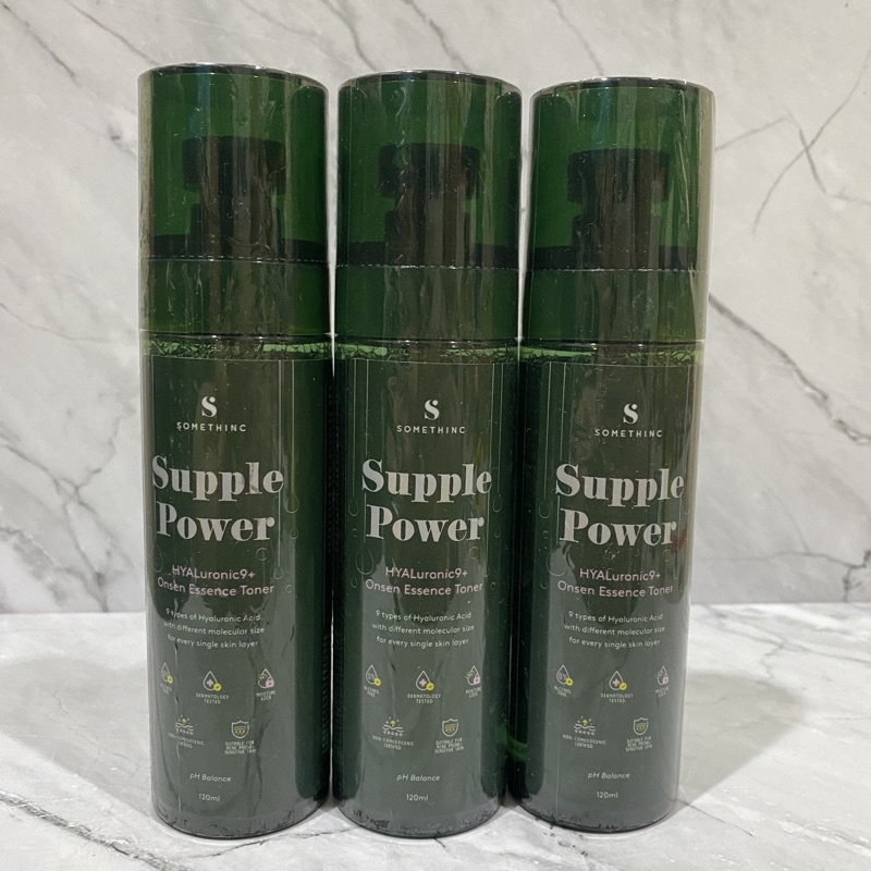 CLEARANCE SALE SOMETHINC SUPPLE POWER Hyaluronic 9 + Onsen Essence Toner