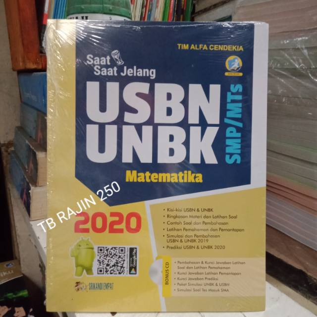 Buku Saat Saat Jelang Usbn Unbk Matematika Smp 2020 Shopee Indonesia