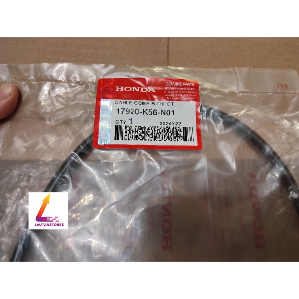 17920-K56-N01 Kabel Gas Bawah Kabel Gas B Sonic 150 R