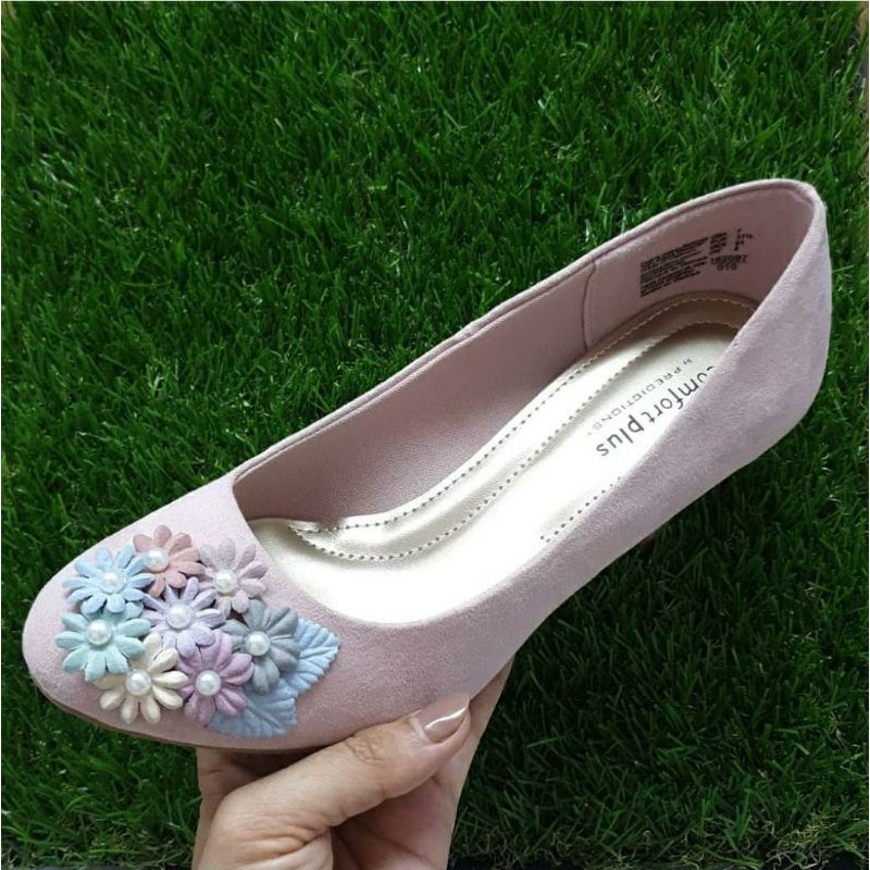 BUNGA SUEDE k10 MUTIARA 2CM perGROSS