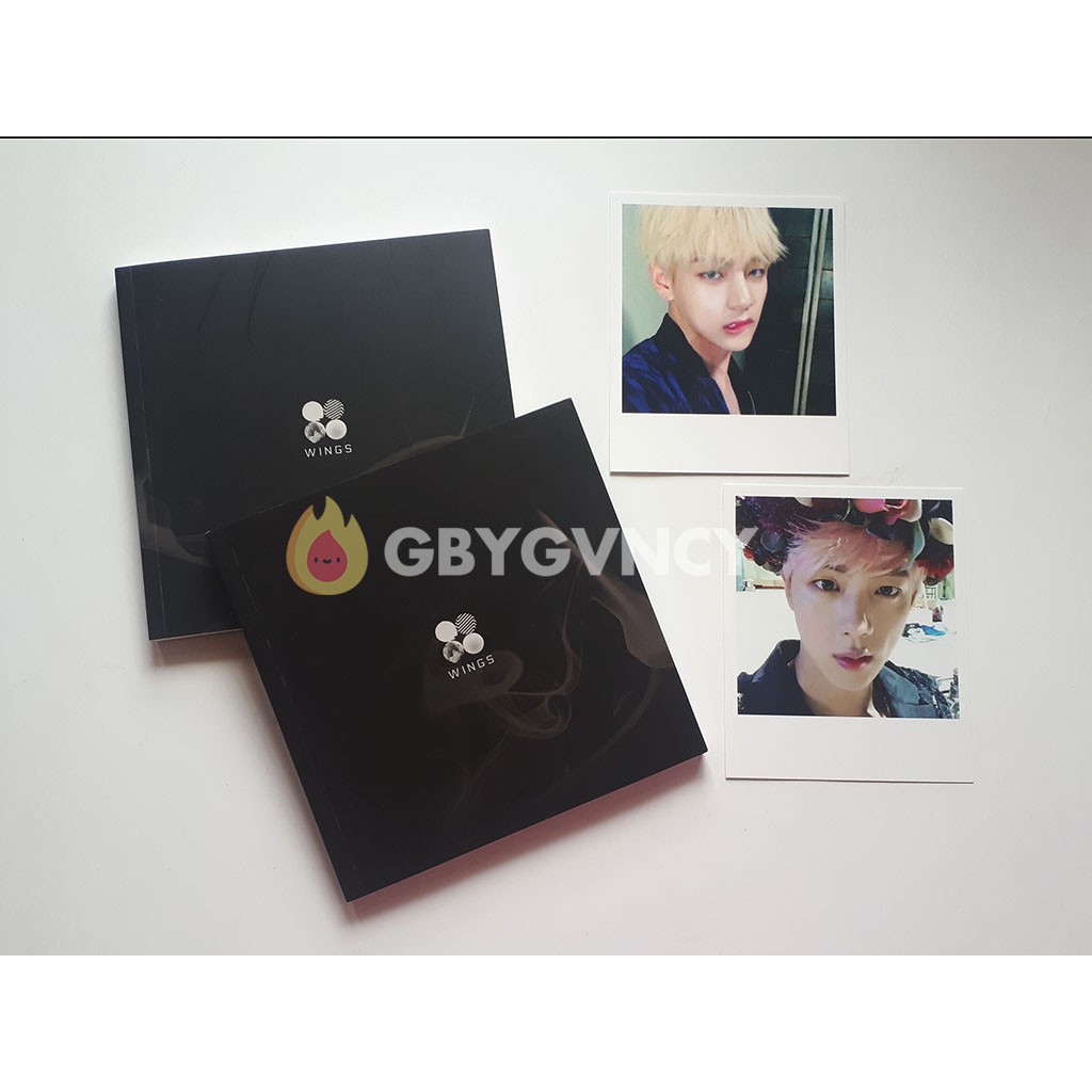 Jual [UNSEALED] BTS WINGS ALBUM & PHOTOCARD (N & G Version) Indonesia