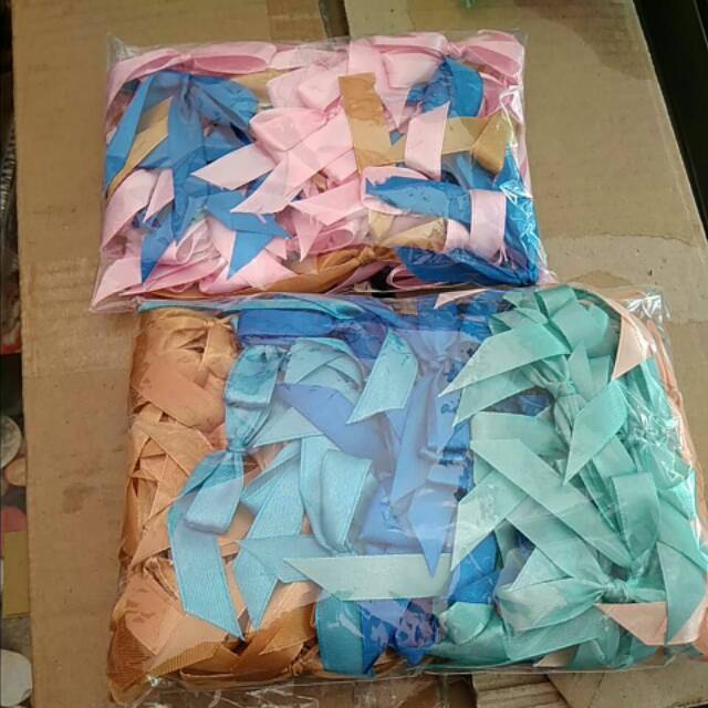 

Pita jadi aplikasi pita WARNA RANDOM untuk souvenir / kerajinan tangan