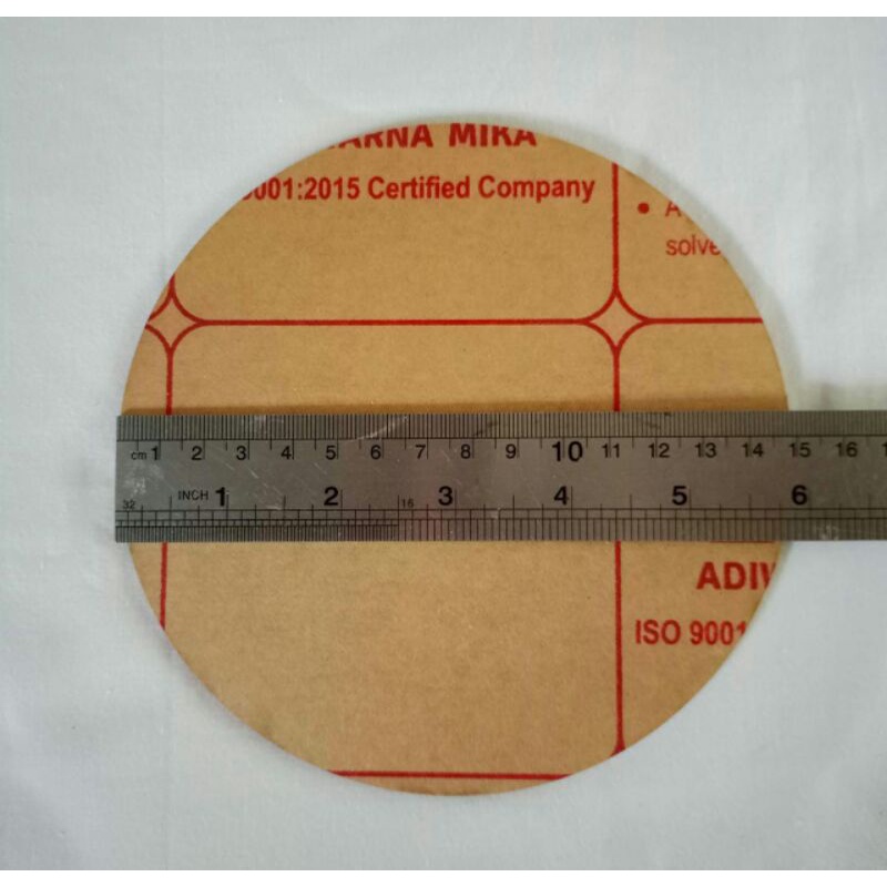 Akrilik Bulat Diameter 15 cm 2mm Bening