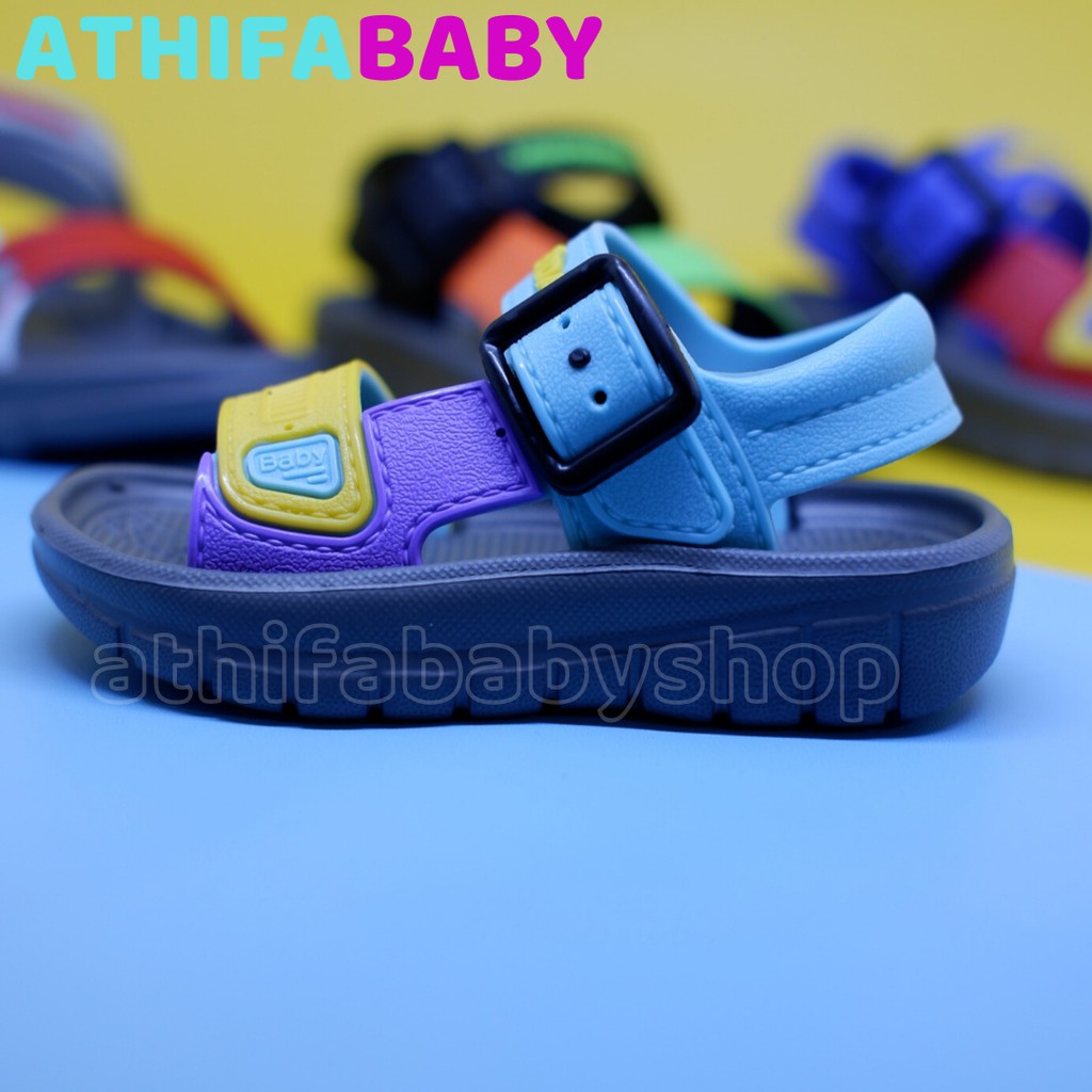 Sepatu Sandal Anak Laki Usia 6 Bulan 1 2 3 Tahun Size 18-23 Sendal Gunung Karet Balita Bayi Cowok