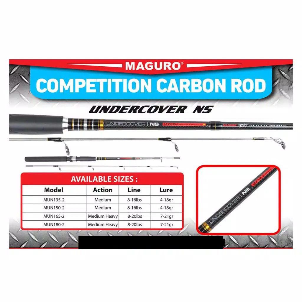 Joran Carbon Maguro Undercover NS 150 165 180