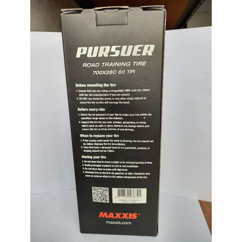 Ban Luar Maxxis Pursuer 700x28,700x25,700x23