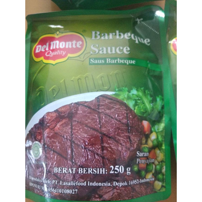 

saus BBQ Del Monte Barbeque Sauce 250 gram