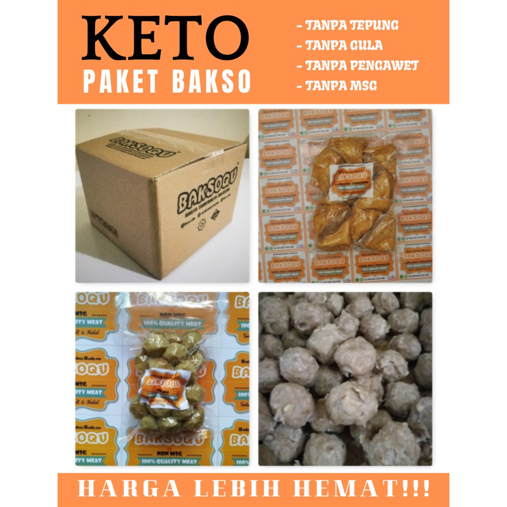 

PAKET BAKSO DIET KETOGENIC 3 JENIS - LEBIH HEMAT