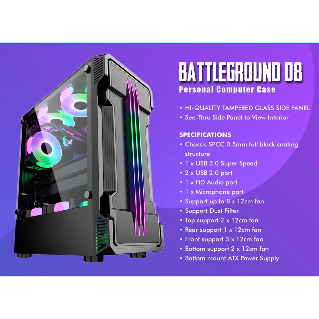 Casing Gaming Simbadda Battleground 08