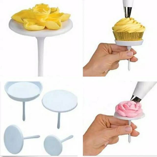 Paku mawar/ paku mawar buttercream/ cupcake /nail buttercream