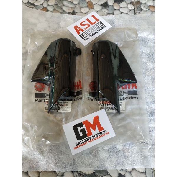 cover body spakbor depan tutup shock spakbor slebor depan motor Yamaha fizr f1zr hitam original YGP