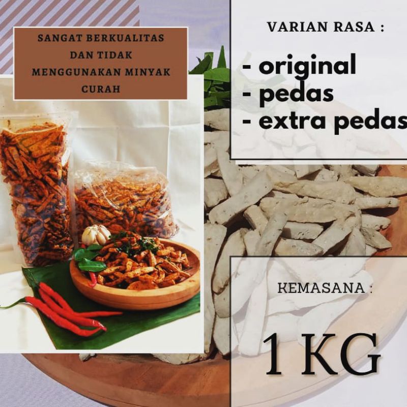 

basreng pedas daun jeruk 1kg/basreng stik pedas seblak sultan