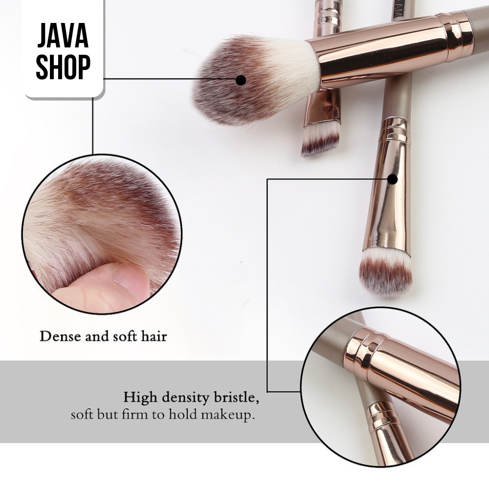 JAVASHOP Set Brush Kuas Make Up Profesional 13 Pcs