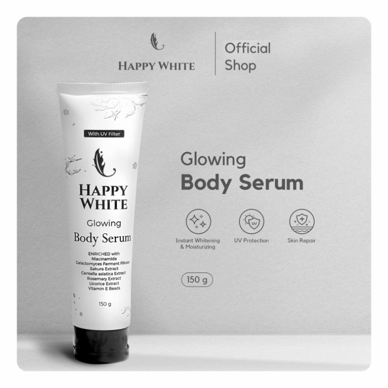 Happy white Glowing Body Serum