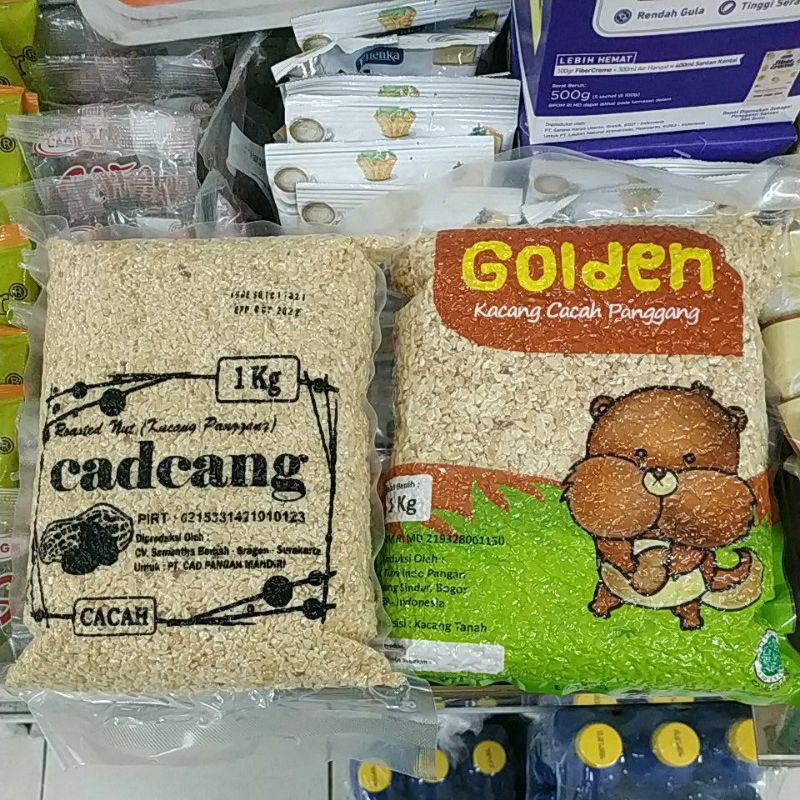 

Kacang Cacah Panggang / Roasted Nut / Kacang Tabur Kemasan 1 Kg