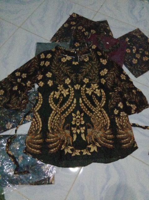 Batik Couple Cendrawasih Sogan Batik Nilda Mas Original