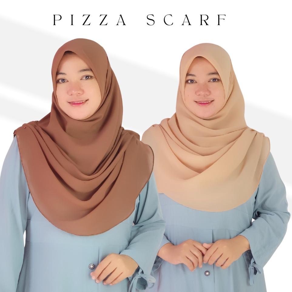 Penjualan Terbanyak.. PIZZA SCARF SHAWL CURVE HIJAB MALAYSIA