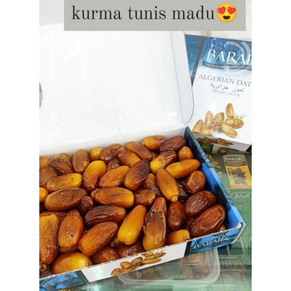 

kurma tunisia non tangkai barari 1kg