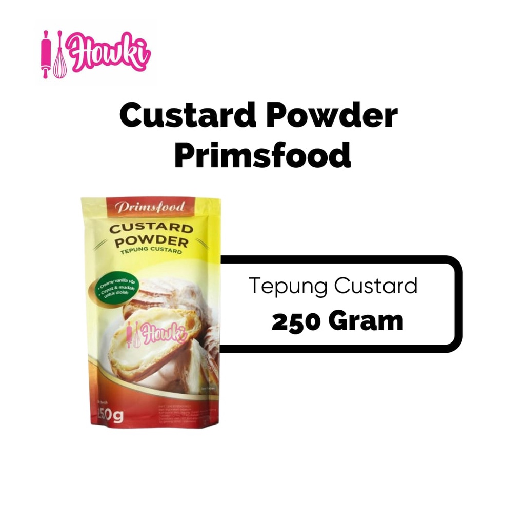 

Primsfood Custard Powder Kemasan 250GR