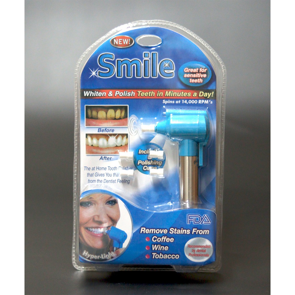 VOM Pemutih Gigi Luma Smile Teeth Polish Whitener Pembersih Plak Karang - 0194