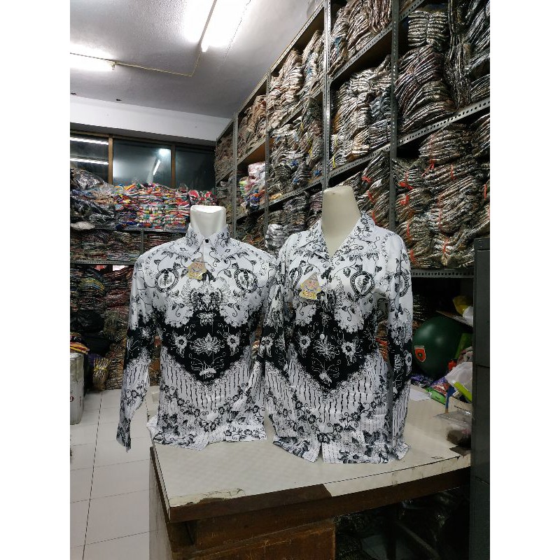 Kemeja PGRI Silky (semi sutra)