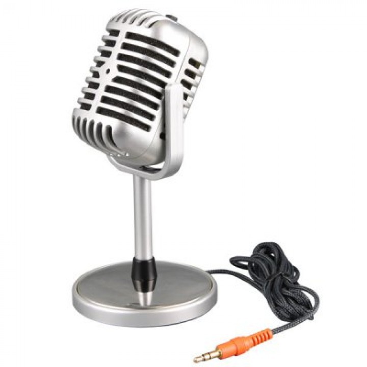 Mini Classical Retro Standing Microphone FE-K19