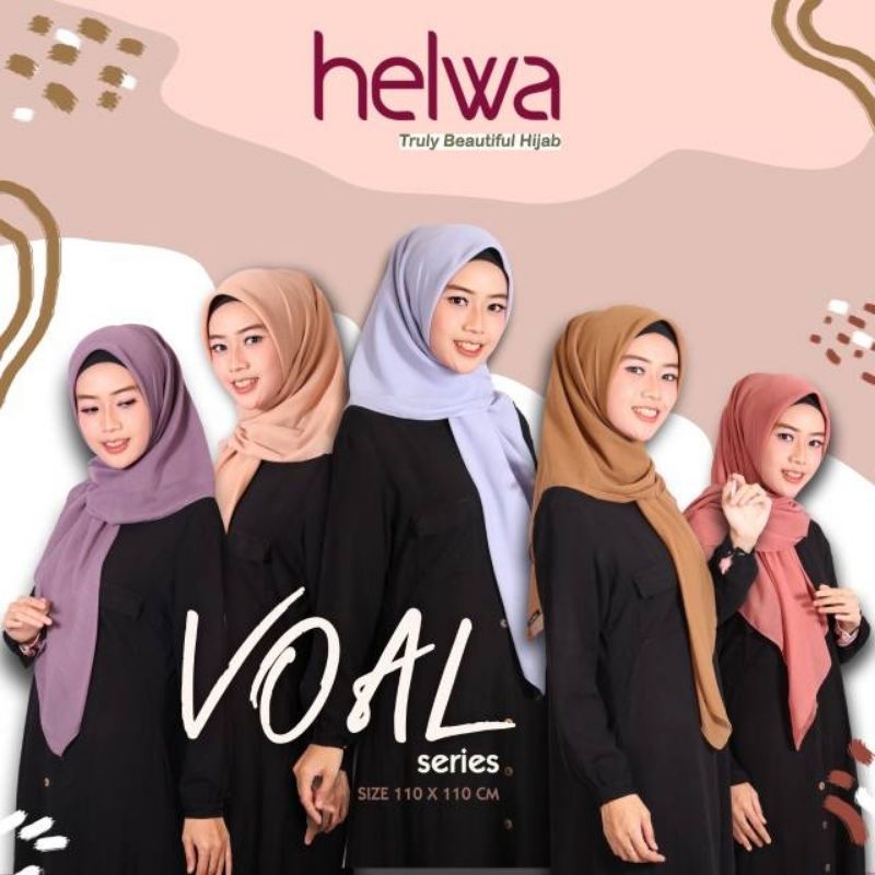 Hijab voal premium by Helwa