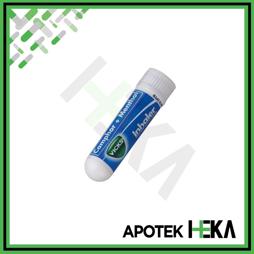 Vicks Inhaler 0.5 ml - Melegakan Hidung Tersumbat (SEMARANG)