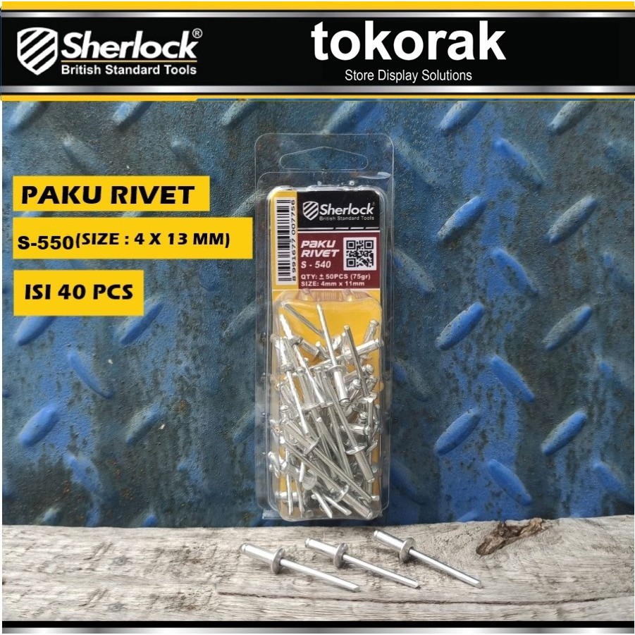 PAKU RIVET S-550 SHERLOCK - PAKU TEMBAK RIVET