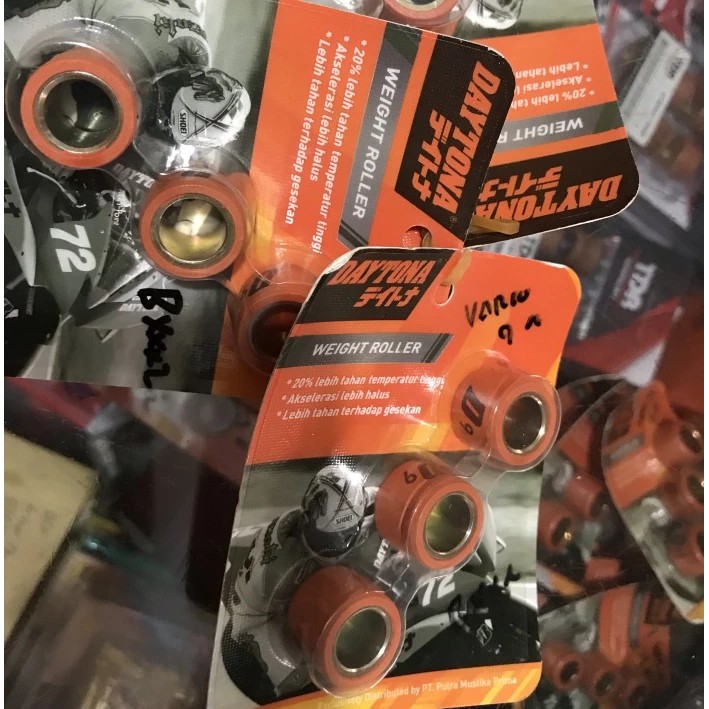 ROLLER ROLER VARIO BEAT FI SCOOPY FI 9 GRAM DAYTONA RACING
