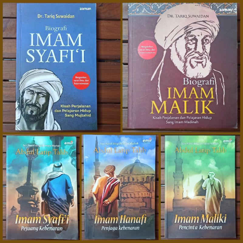 Biografi Imam Syafi'i, Imam Hanafi, Imam Maliki; Pejuang, Penjaga, Pencinta Kebenaran