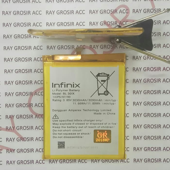 Baterai Original Infinix BL-30IX BL 30IX Zero 3 X552