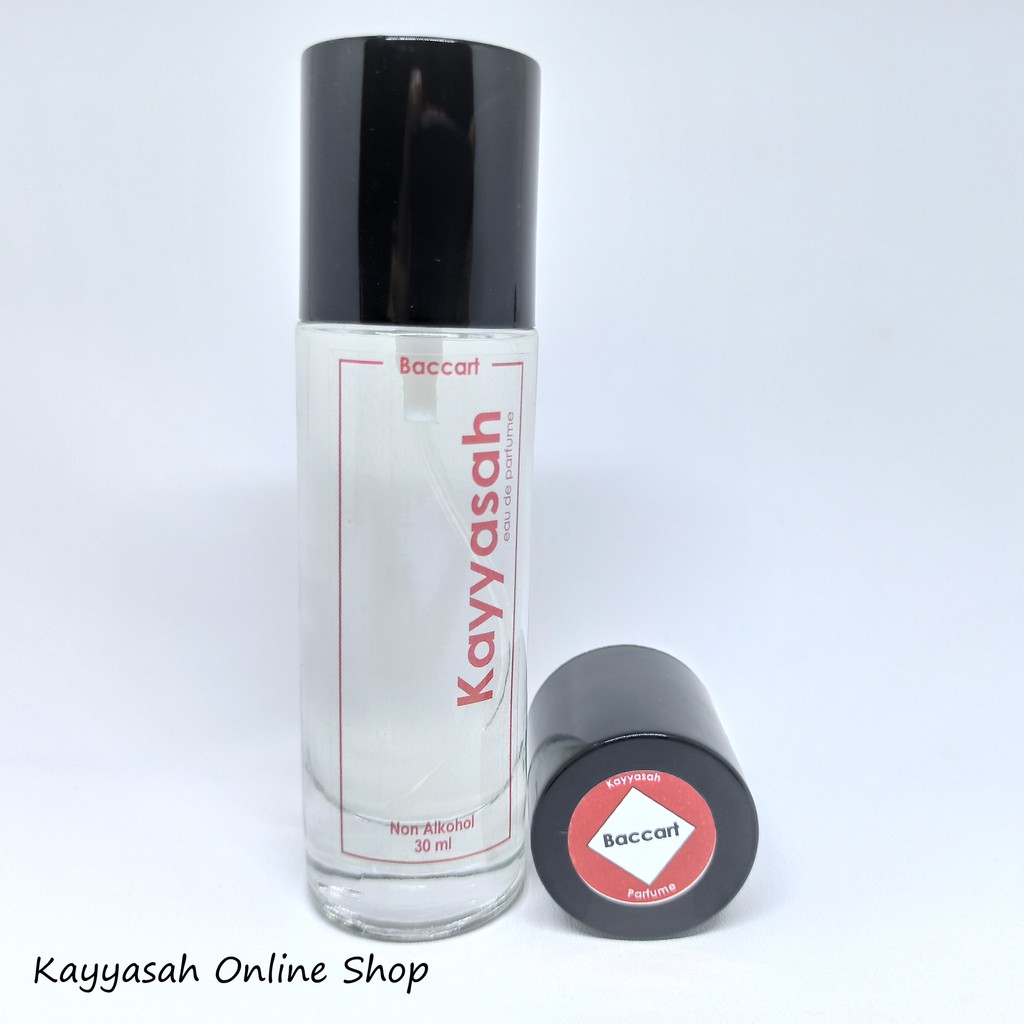 Parfum Refill Baccarat 30-50ml Unisex Non Alkohol Minyak Wangi Tahan Lama