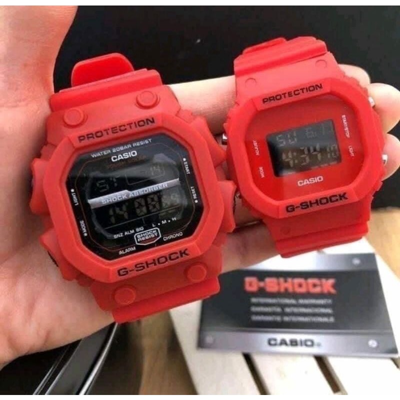 Jam Tangan Coupel Casio Gshock Pria Wanita Terlaris G LS5600 Warna Kesukaan Pilihan