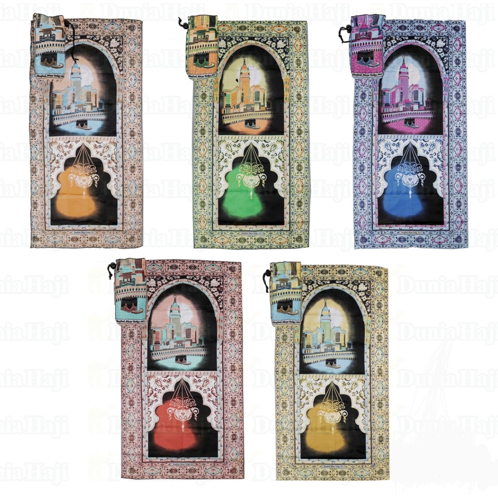 Sajadah Traveling Zafira/Sajadah Dompet/OLEH-OLEH Haji&umroh