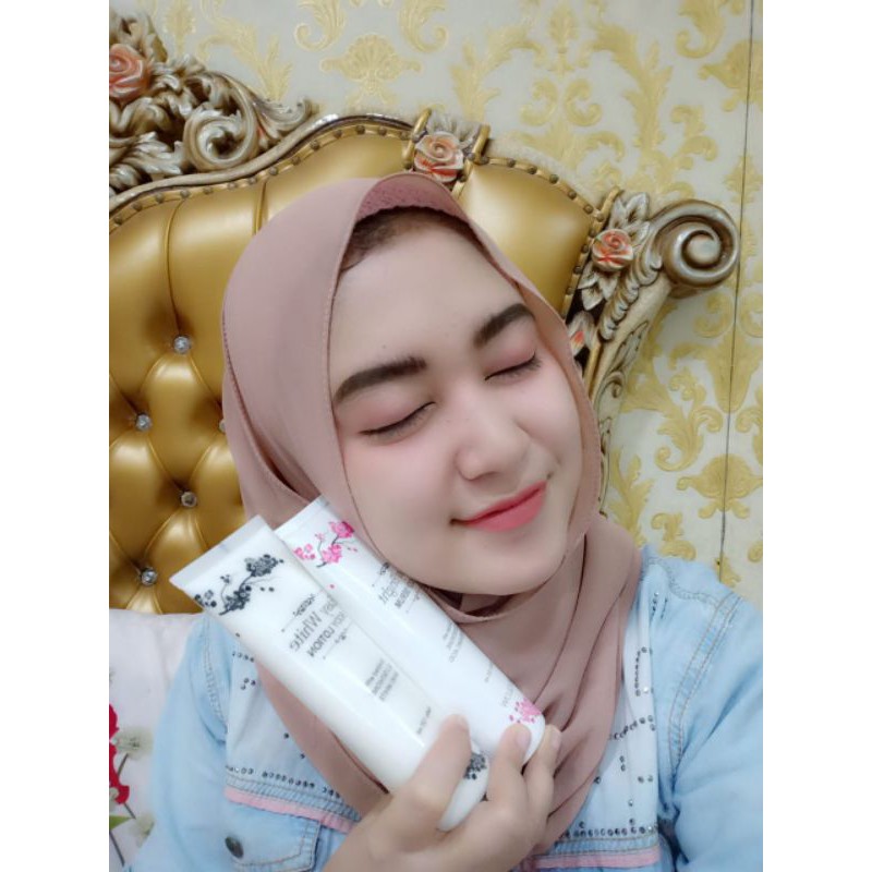 body serum dan body lotion ms glow ori