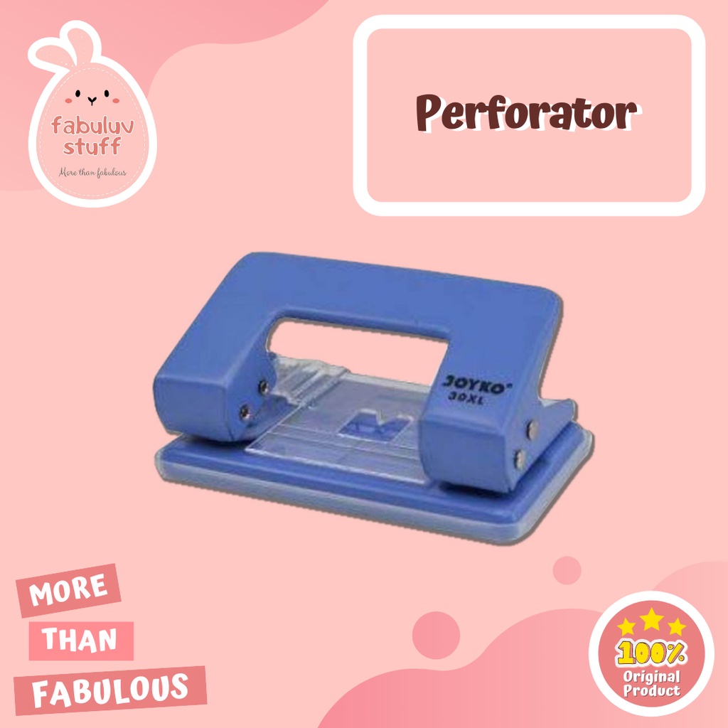 

ATK ~ Pembolong Kertas Perforator