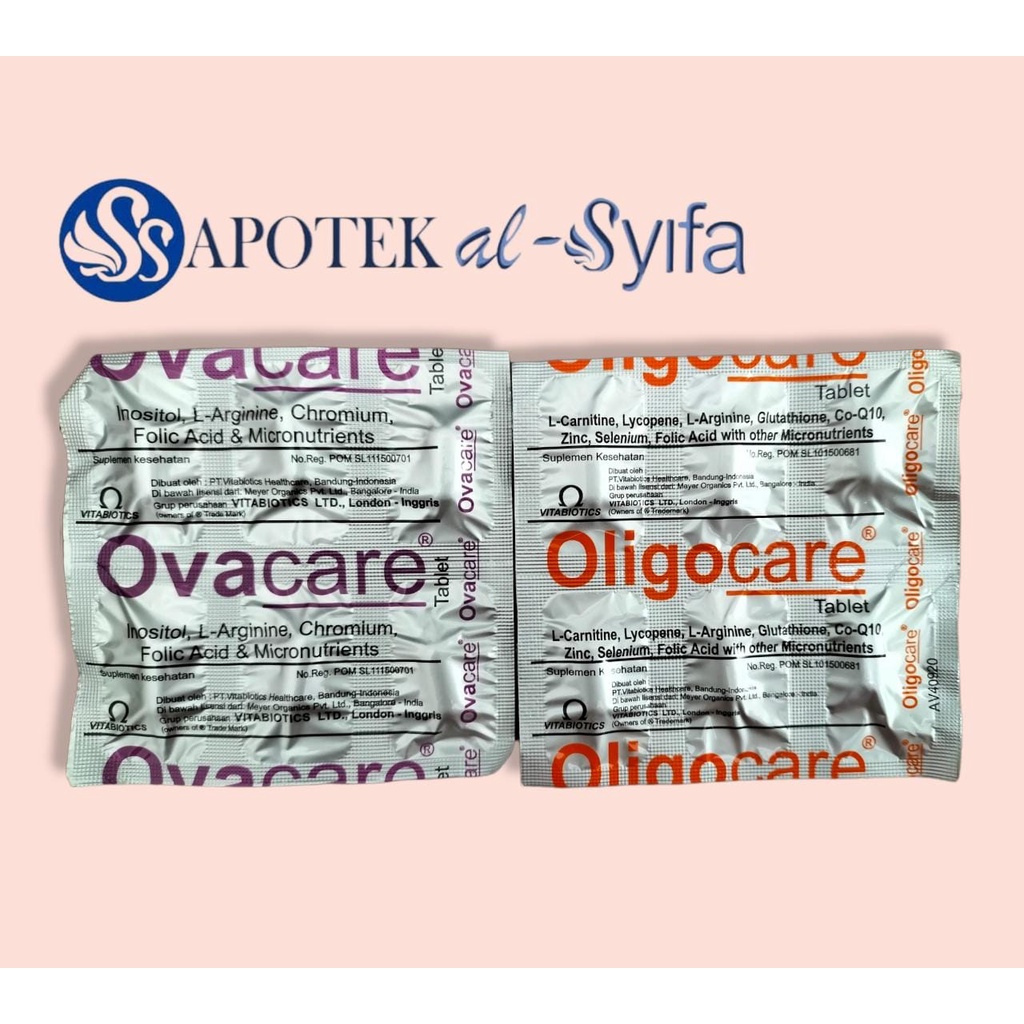 Paket Ovacare 1 keping + Oligocare 1 keping