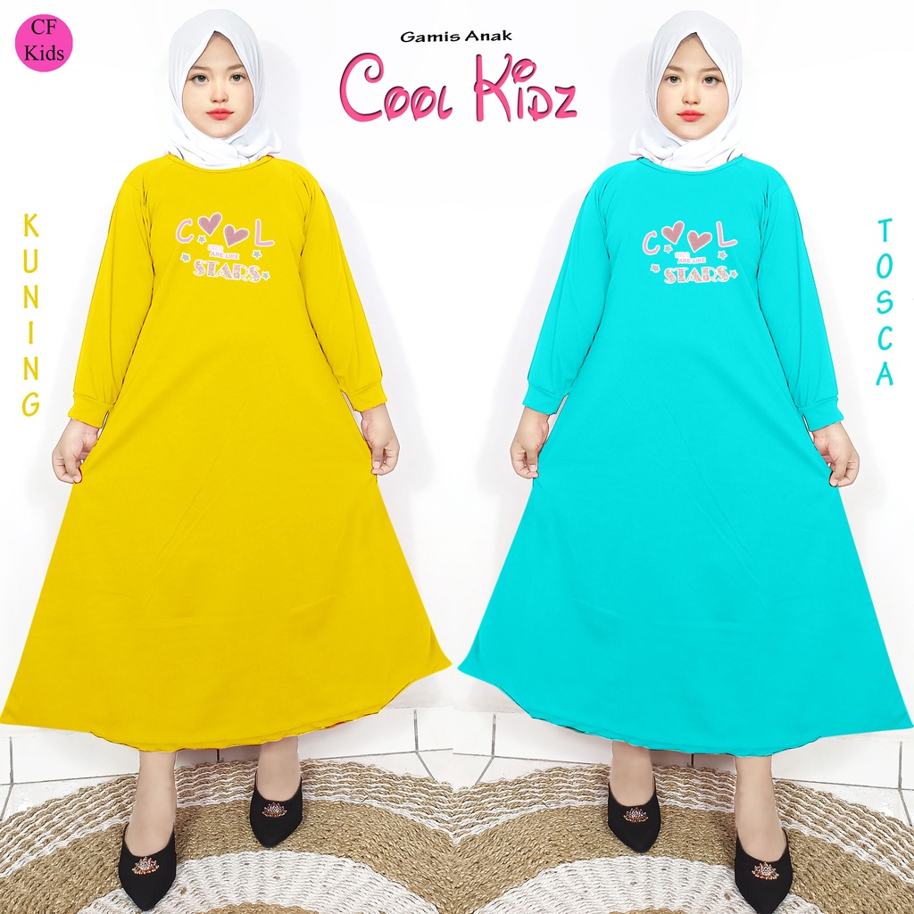 Gamis Anak Perempuan DTF Cool Star CF Kids