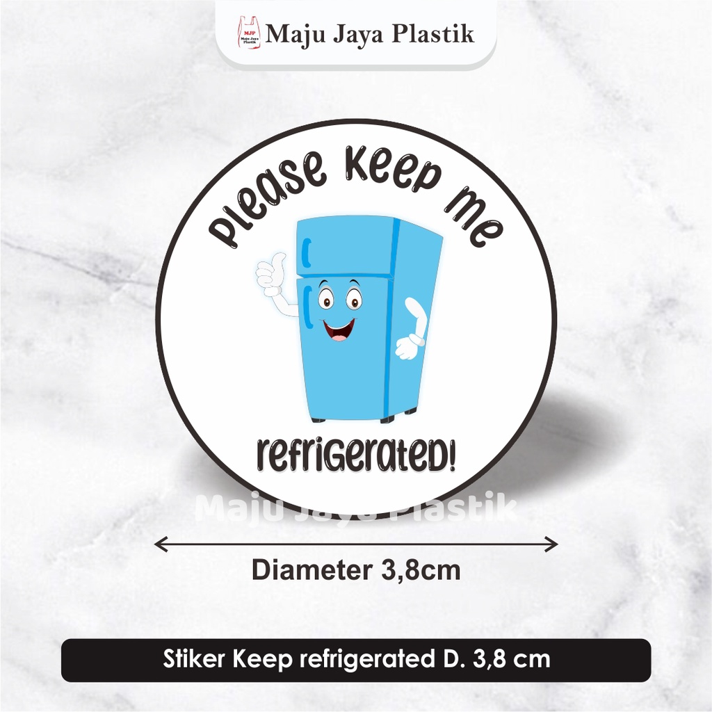 Stiker Kulkas isi 10 / Stiker Masuk Kulkas / Stiker Makanan / Stiker Keep Refrigerated/ stiker makan