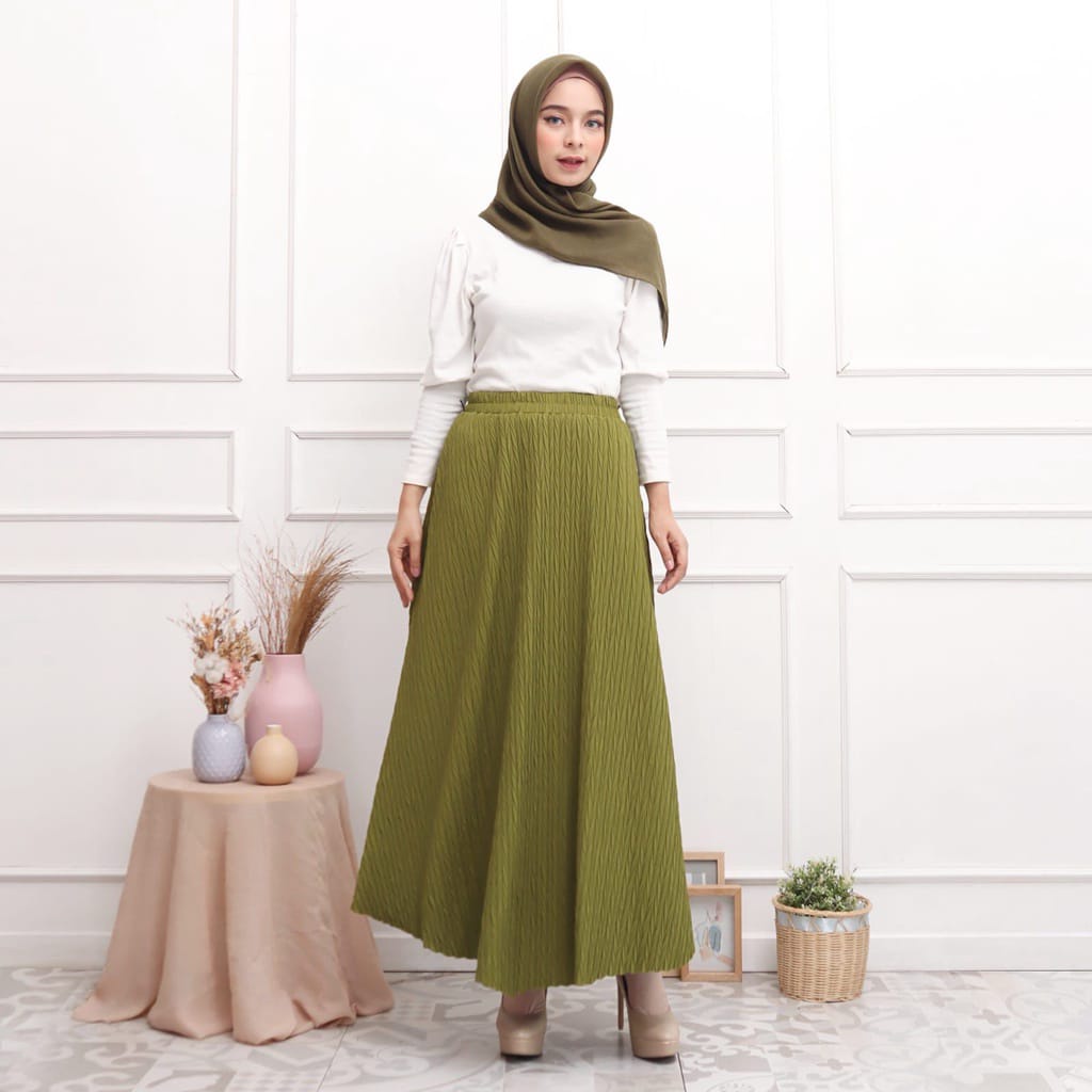 Rok plisket Premium Remaja SMP premium 100% original - Rok Anak Sekolah SMP