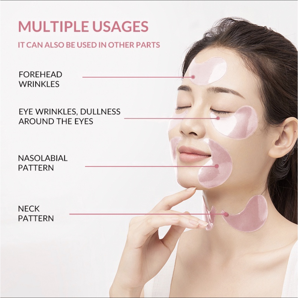 BIOAQUA eye mask Moisturizing masker mata 7.5g Memudarkan kerutan mata 【BPOM】